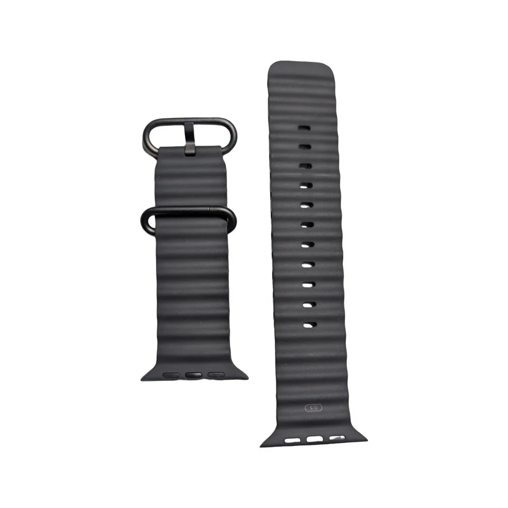 46-P Apple Watch Band 49mm Black Titanium Ocean Band MYPD3AM/A ⬇️